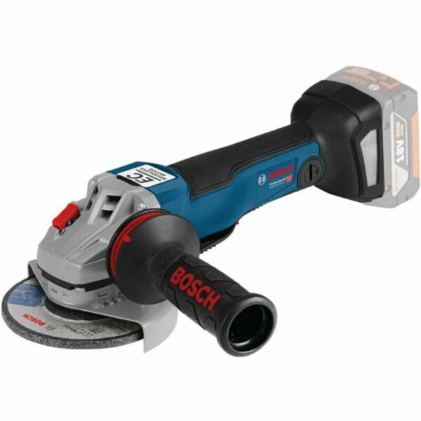 GWS 18 V-10 Pc 18V 125MM Connection Ready Angle Grinder with Paddle Switch Body Only Version - No Batteries Or Charger Supplied - 0 601 9G3 E0A