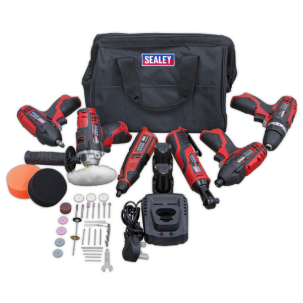 CP1200 Series 6 X 12V Cordless Power Tool Combo Kit